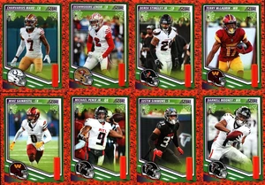 2025 Panini / Score Halloween Style Football Trading 8 Card Lot - Imagen 1 de 4