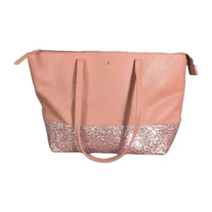 Kate Spade New York Greta Court Glitzer Penny Tote in Dusty Peony - Bild 1 von 12