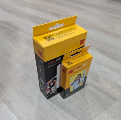 KODAK STEP Instant Mobile Photo Printer New w/ 50 sheets paper - Image 1 of 4