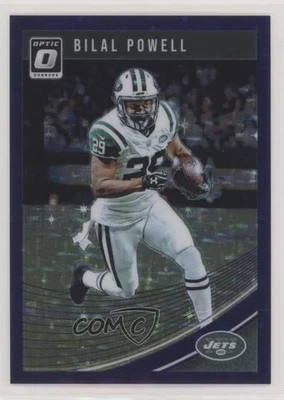 2018 Donruss Optic Purple Stars Prizm /25 Bilal Powell #75 - Image 1 of 2