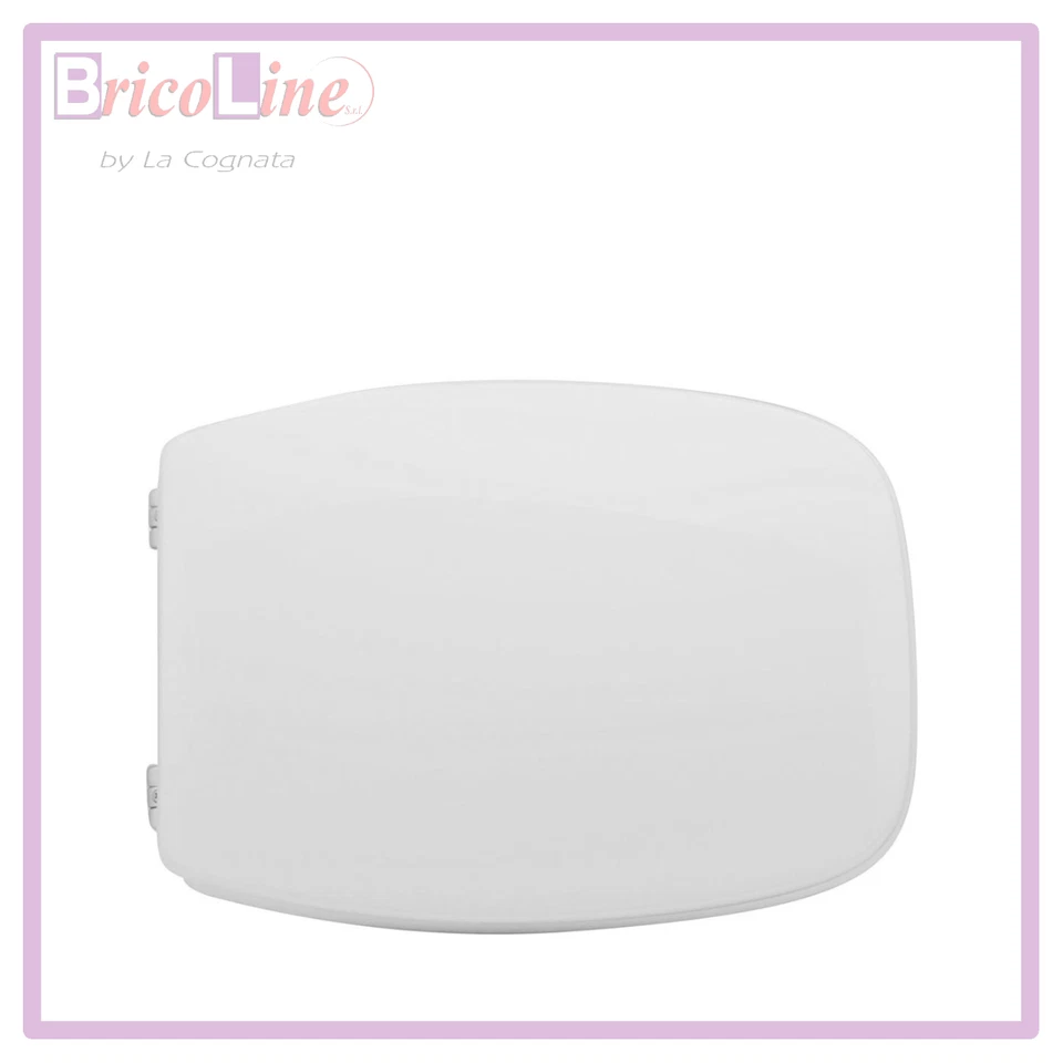 RICAMBIO SEDILE WC PER SERIE MONOBLOCCO CESAME VASO IONICA FORMA 3 BIANCO - Immagine 1 di 1