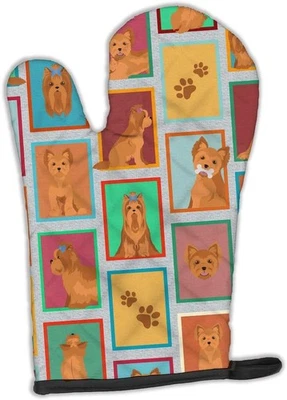 Caroline's Treasures MLM1148OVMT Lots of Red Yorkie Oven Mitt Heat Resistant Thi - Image 1 of 4
