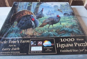 Rompecabezas artístico Suns Out 1.000 piezas Larry Zach "Granja del tío Tom" 20" x 27" - Imagen 1 de 4