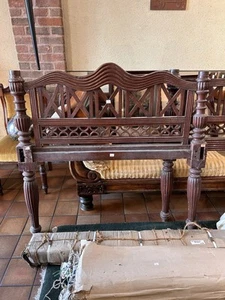 Antique Victorian Anglo-Indian Colonial Raj Bed - Picture 1 of 6