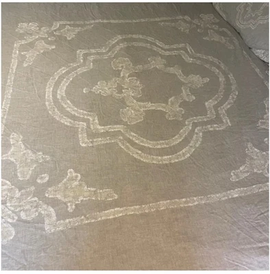 RESTORATION HARDWARE ITALIAN BAROQUE MEDALLION King Duvet  - Image 1 of 4