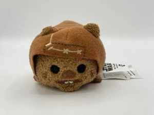 Disney Tsum Tsum Wicket W Warrick Star Wars 3,5” Mini Peluche Ewok - Imagen 1 de 4