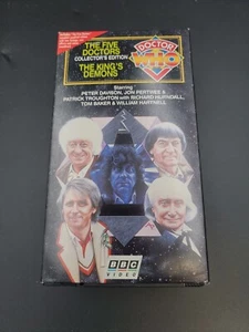 Doctor Who The Five Doctors The King's Demons VHS - Picture 1 of 6