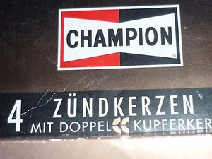 1 Satz = 4 Stück original CHAMPION RC9YCC (OE002) Zündkerzen set of spark plugs - Bild 1 von 2