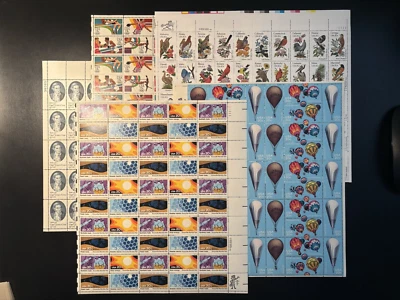 250 US MINT NH STAMPS 5 SHEETS # 2006-09 1732-33 2032-35 1953-02 2048-51 SEE PIC - Image 1 of 4