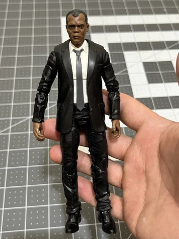 Marvel Legends 6" YOUNG NICK FURY MCU FIGURE Captain Marvel Wave Kree Sentry BAF Cover
