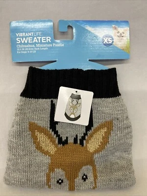 Vibrant Life Dog Sweater Size XS 5-10 Lbs - Image 1 of 4