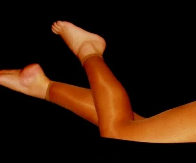 A Tamara Footless Pantyhose Hooters Uniform Discontinued  Nylons/Spandex Hosiery - Image 1 of 4