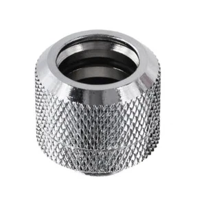 14mm G1/4 Acrylic Hard Tube Hand Twist 3 Laps for PC Computer (Silver) - Picture 1 of 10