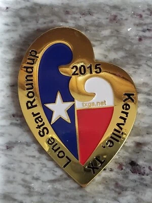 New Unactivated Geocoin - TXGA Lone Star Roundup 2015 Kerrville, Texas - Image 1 of 3