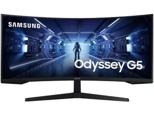 For parts SAMSUNG Odyssey G5 LC34G55TWWNXZA 34" WQHD 3440 x 1440 (2K) 1ms - Picture 1 of 17