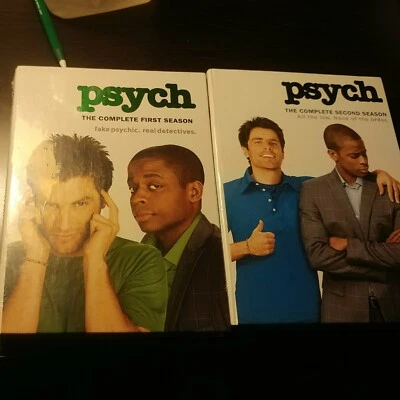 Psych Complete First and Second Season DVD Sets-new, sealed - Image 1 of 4