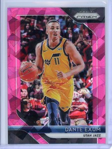 2018 Panini Prizm Dante Exum Pink Cracked Ice #163 NM-MT