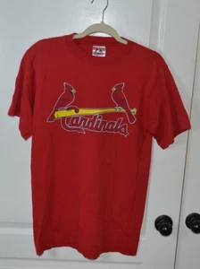 St. Louis Cardinals kurzärmliges rotes T-Shirt Größe Erwachsene Medium - Bild 1 von 9