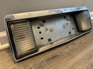 1992-2002 Cadillac Eldorado ETC License Plate Pocket CHROME - Picture 1 of 4