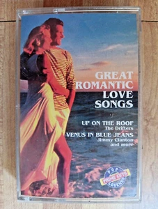 The Great Romantic Love Songs Jimmy Clanton Mary Wells & more Cassette Tape - Picture 1 of 5