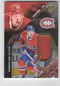 2017-18 SPx Rookies Materials # 043/299 Nikita Scherbak  Rookie RC - Picture 1 of 2