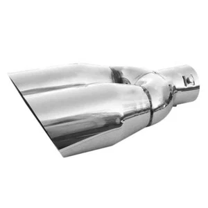 Doble Escape Punta Embellecedor Tubo para Opel Omega Tigra Vectra Signum - Imagen 1 de 5