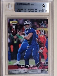 Dak Prescott Rookie 2016 Panini Instant #875 grado 9 #D (1 de 141) - Imagen 1 de 2