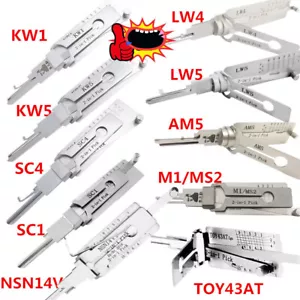 2-in-1 Pick Tool KW5,KW1,SC1,SC4,LW5,AM5,M1/MS2,TOY43AT,NSN14 and more - Picture 1 of 38