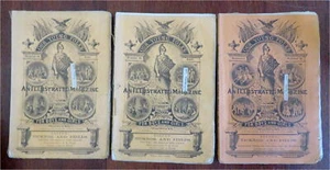 Our Young Folks American Illustrated Juvenile Magazine 1866 Lot x 3 issues - Picture 1 of 9