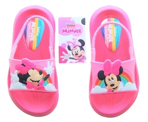 MINNIE MOUSE DISNEY Beach Sandals w/ Optional Sunglasses Size 5-6, 7-8 or 9-10 - Picture 1 of 11