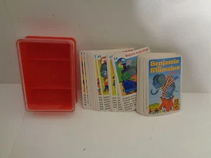 Vintage Quartett Benjamin Blümchen von FX Schmid 1984 unbespielt