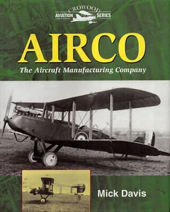 CROWOOD AIRCO de HAVILLAND WW1 FIGHTERS and BOMBERS HBDJ D.H. RFC RAF USAS MYLAR - Imagen 1 de 5