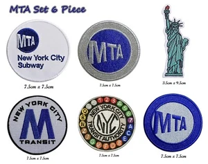 M-T-A 6Pcs/pack patches iron sew From THAI BY USPS Agent - Picture 1 of 1