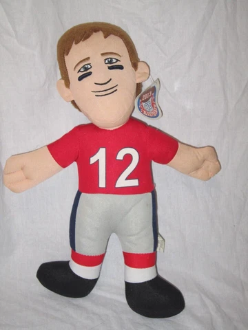 Tom Brady 2013 QB All-Stars NFL football plush doll figure 14" Cover