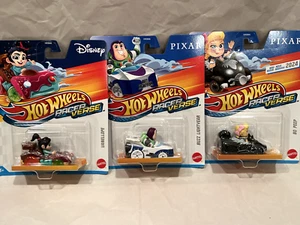 Hot Wheels Racer Verse DISNEY- ELSA,STITCH, MOANA BUZZ LIGHT YEAR, Bo Peep +MORE - Picture 1 of 90