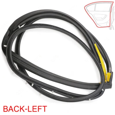 For Toyota Corolla AE EE90 92 1987 90 Left Rear Door Rubber Seal Weatherstrip - Image 1 of 4