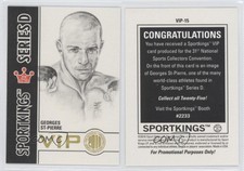 2010 Sportkings National Convention VIP Series D Georges St-Pierre #VIP-15