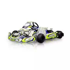 Go Kart Synergy Rebel 2023 X30 Rotax Complete Sticker Kit for KG 507/508 Racing - Afbeelding 1 van 4