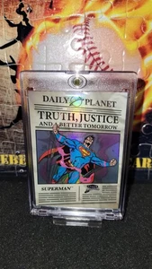 Superman - #TJBT-1 Fleer Brilliants Superman SSP (1:640) 2025 RARE Truth Justice - Picture 1 of 2