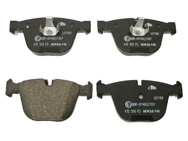 Juego de pastillas de freno traseras para BMW M3 2008-2013 2009 2010 2011 2012 JB752TD. Foto 1 de 1