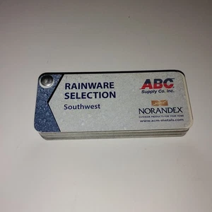 ABC Supply Co. Inc. Paint Swatches Rainwater Selection Southwest - Picture 1 of 6