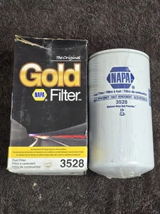 NAPA Gold 3528 Spin On Fuel Filter USA Interchange Replace BF7633 86528 FF1079 - Picture 1 of 7