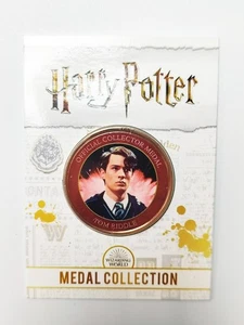 HARRY POTTER WIZARDING WORLD MEDAL COLLECTION - GOBLET OF FIRE - TOM RIDDLE - Picture 1 of 3