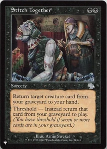 Stitch Together U The List Reprints 72/143 - LP MTG - Picture 1 of 1