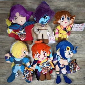 Komplettes 90er Slayers Anime Plüsch Set Japan Import Vintage Tags Lina Naga - Bild 1 von 15