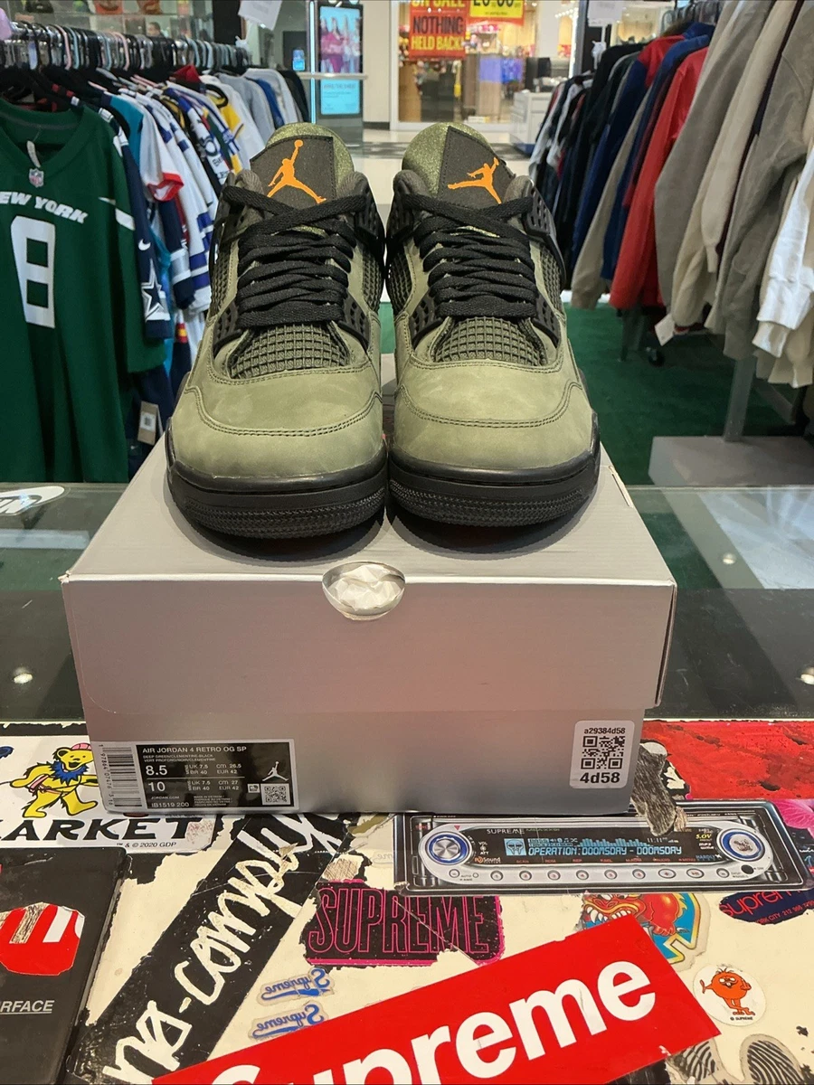 Preços baixos em Undefeated x Air Jordan 4 Retro Green | eBay