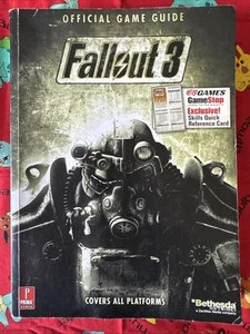 2008 Prima Official Game Strategy Guide - Fallout 3 - No Poster - Picture 1 of 1
