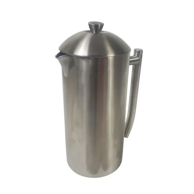 Cafetera prensa francesa Frieling de acero inoxidable cepillado - 44 oz 0144 tapa doblada Foto 1 de 4