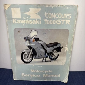 1986 Kawasaki 1000GTR Concours ZG1000 Paper Factory Service Repair Manual - Picture 1 of 7