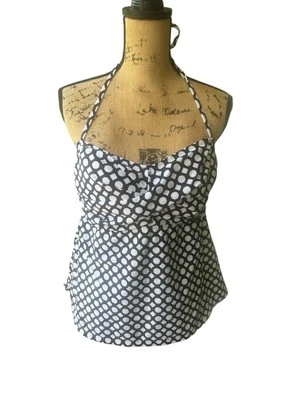 Sujetador integrado Catalina talla grande blanco y negro talla 18/20 Foto 1 de 4